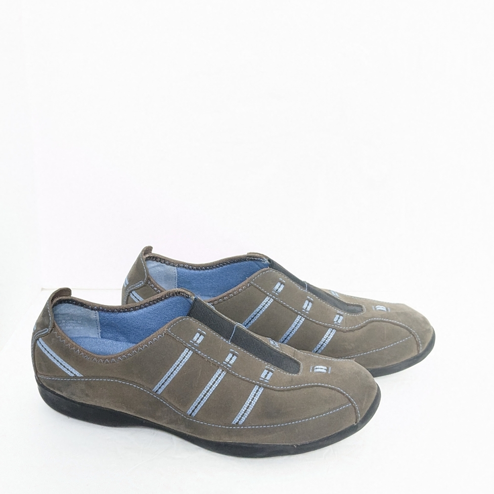 Clarks leather Bellevue shoes